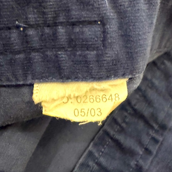 Tommy Hilfiger Navy Blue, Snap Button Down, Velvet Corduroy Shirt- size 2X - Picture 11 of 15